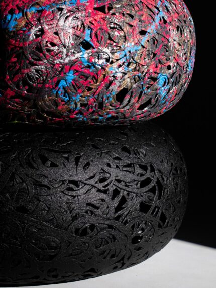 Forge Table by MAARCORA modern interior object with compact, force-shaped silhouette