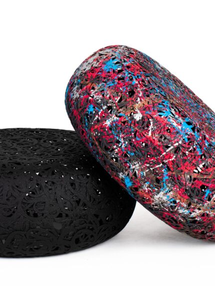 Forge Table crafted from volcanic basalt composite durable, premium design