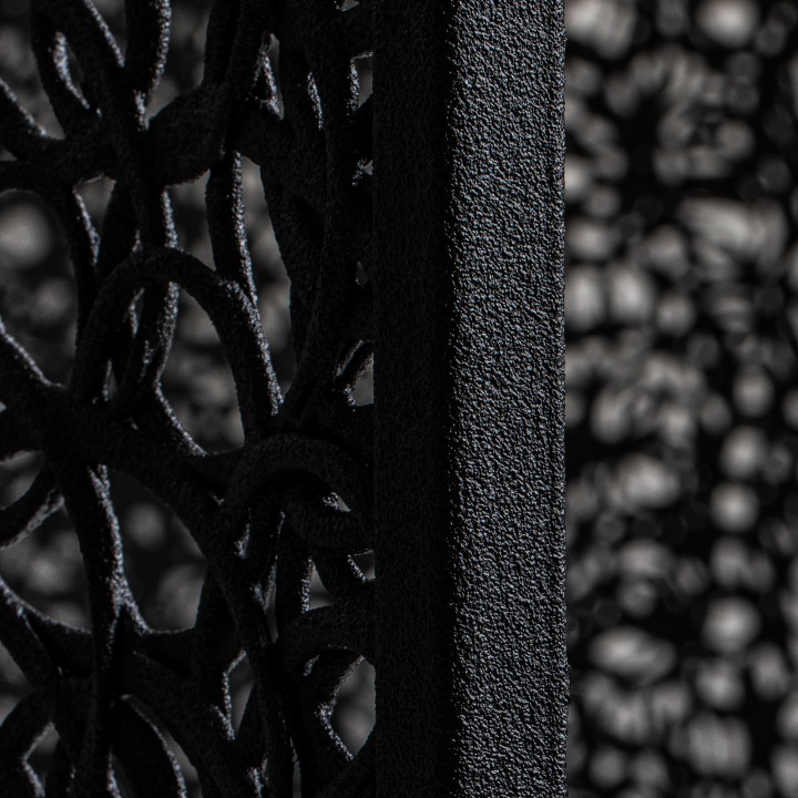 Shard interior panel black Maarcora.