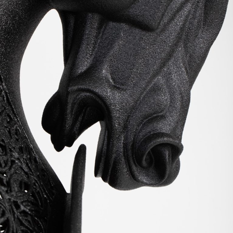 Square Bucifal chair myth collection side profile minimal form Maarcora.