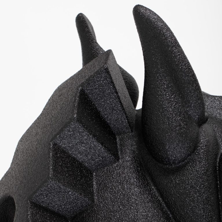 Square Bucifal ears closeup view Maarcora.