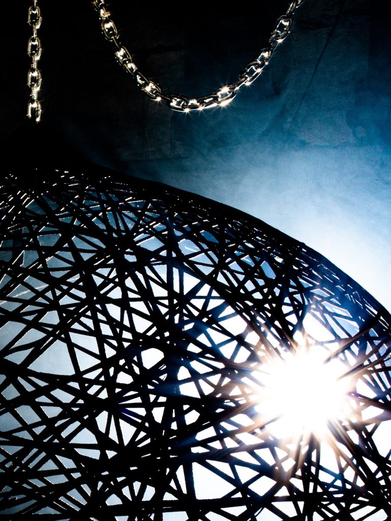 Maarcora origin, volcanic basalt fiber preparation.