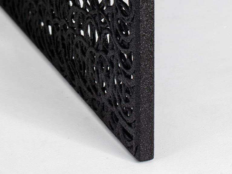 Structural elements, collection, Shard interior panel, black basalt.