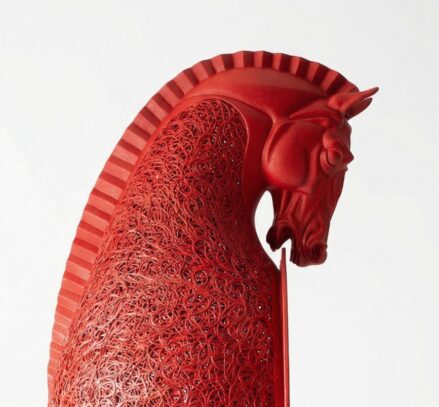 Maarcora Bucifal in Red basalt