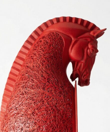 Maarcora Bucifal in Red basalt