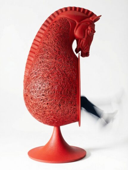 Maarcora Bucifal in Red basalt